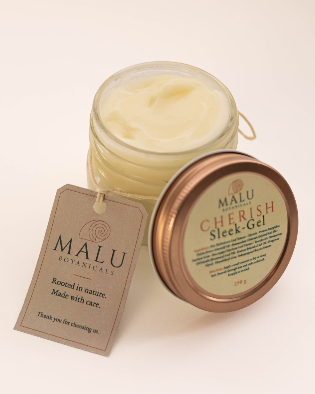 MALU Cherish Sleek Gel with kānuka and rosemary
