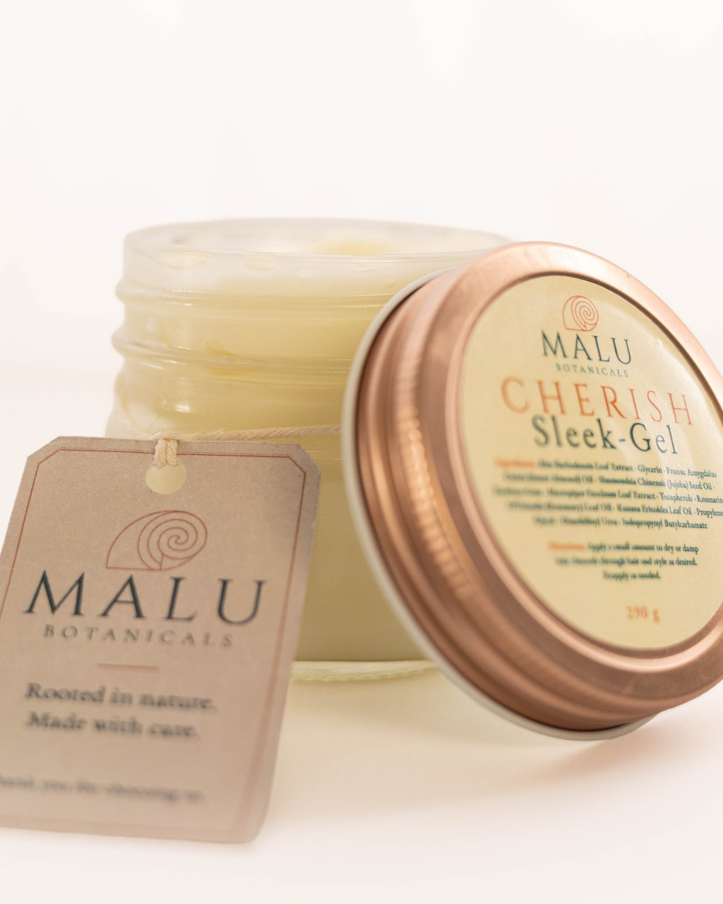 MALU Cherish Sleek Gel texture and packaging