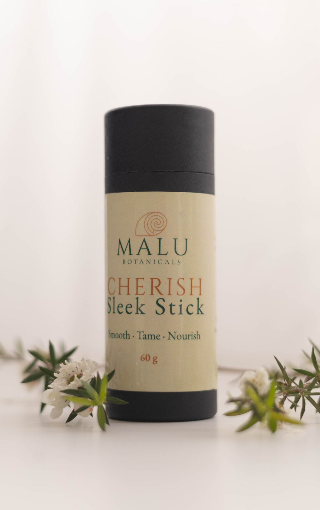 MALU Cherish Sleek Stick packaging and applicator